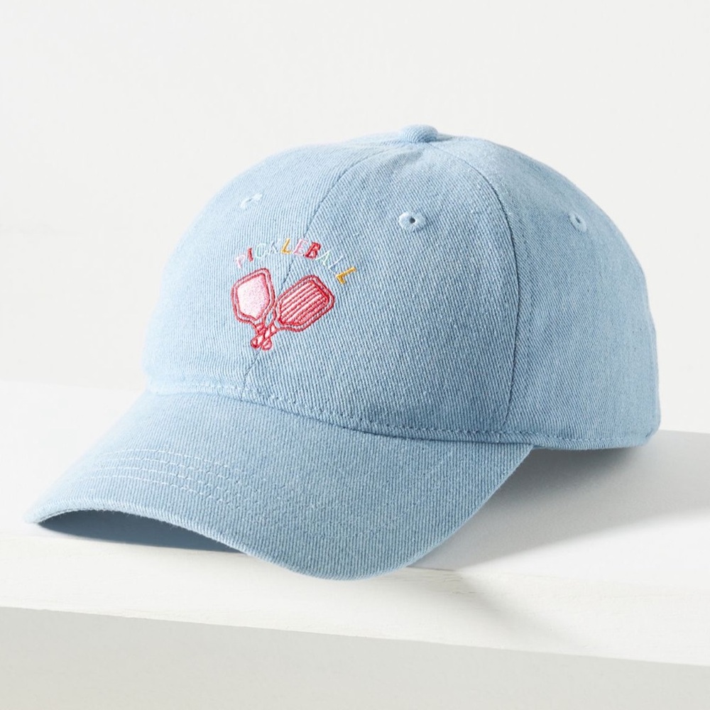 Frasier Sterling Pickleball Baseball Cap Blue Denim